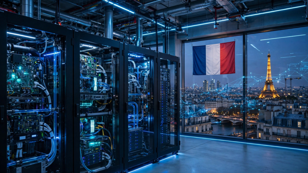 France's AI Investment Boom: Macron Unveils €93 Billion Plan to Make France an AI Leader France AI investment and futuristic data center technology